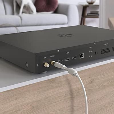 Hama Antennekabel Coaxstekker - Coaxkoppeling Verguld 1,5 M 100 DB Hama Antennekabel Coaxstekker - Coaxkoppeling Verguld 1,5 M 100 DB