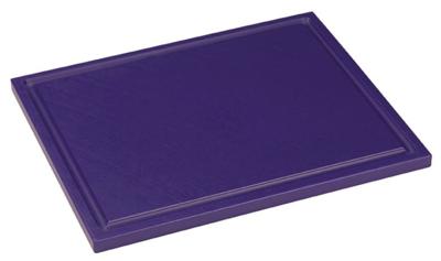 Interlux Snijplaat met sapgoot - 325x265x15mm - Paars