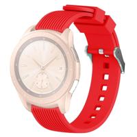 Verticale Nerf polsband horlogeband voor Galaxy Watch 42mm (rood) - thumbnail