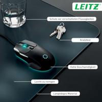 Leitz Bureau-onderlegger voor toetsenbord en muis Antislip, Waterdicht (IPX7), Spatwaterdicht Marine-blauw - thumbnail