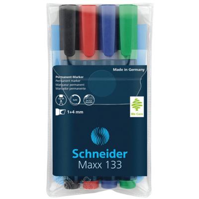 Viltstift schneider maxx 133 schuin 1-4mm assorti
