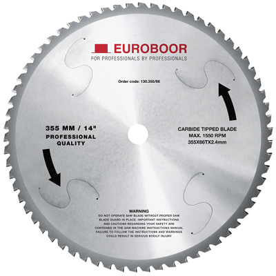 Euroboor 130.355/66 zaagblad | d 355 mm | t 66 130.355/66 Euroboor 130.355/66 zaagblad | d 355 mm | t 66 130.355/66
