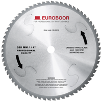 Euroboor 130.355/66 zaagblad | d 355 mm | t 66 130.355/66 - thumbnail