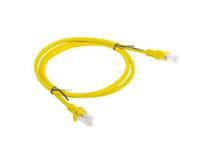 PATCHCORD KAT.5E UTP 1M ŻÓŁTY FLUKE PASSED LANBERG 10-PACK - thumbnail