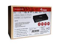 Equip 332716 video splitter HDMI 2x HDMI - thumbnail