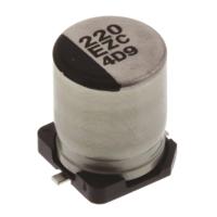 Panasonic Elektrolytische condensator SMD 220 µF 25 V 20 % (Ø) 8 mm 1 stuk(s) - thumbnail