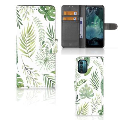 Nokia G11 | G21 Hoesje Leaves Nokia G11 | G21 Hoesje Leaves