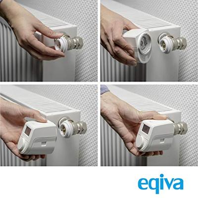eqiva Q Radiatorthermostaat Elektronisch eqiva Q Radiatorthermostaat Elektronisch