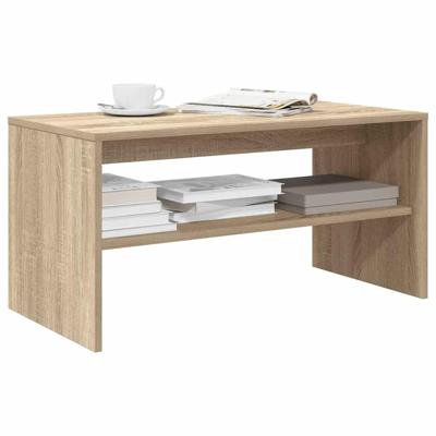 Tv-meubel 80x40x40 cm bewerkt hout sonoma eikenkleurig Tv-meubel 80x40x40 cm bewerkt hout sonoma eikenkleurig