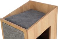 Trixie Cat Tower CityStyle krabpaal bruin/grijs 1 stuk - thumbnail