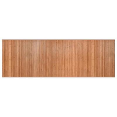 Vloerkleed rechthoekig 100x300 cm bamboe naturel