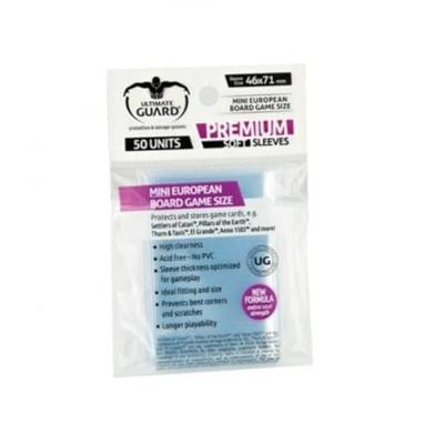 Ultimate Guard Board Game Sleeves (50) - Mini European