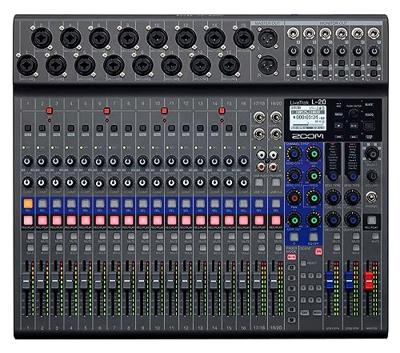 Zoom LiveTrak L-20 digitaal mengpaneel