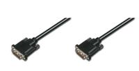 DIGITUS DVI aansluitkabel, DVI (24+1), 2 m lang, DVI-D Dual Link, zwart - thumbnail