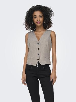 Only Onllinda S/l Mel Fit Waistcoat Tlr Noos Gilets Fungi