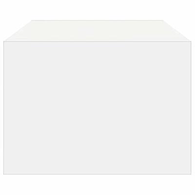 Tv-meubel met LED-verlichting 100X35,5x25 cm wit