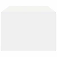 Tv-meubel met LED-verlichting 100X35,5x25 cm wit - thumbnail