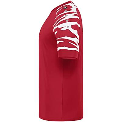 JAKO 4244 Shirt Wild Km - Sportrood/Wit - XL