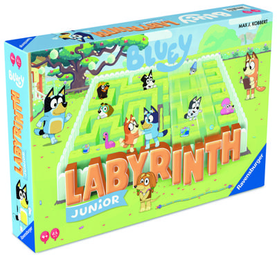 Ravensburger junior labyrinth bordspel bluey