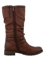 Mustang Dames 15M0052003 modieuze laarzen, cognac, 38 EU, cognac, 38 EU - thumbnail