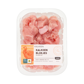 Jumbo Kalkoenblokjes 250g