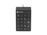 NATEC NUMERIEK TOETSENBORD GOBY 2 USB ZWART - thumbnail