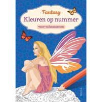 Kleuren op nummer voor volwassenen - Fantasy - thumbnail