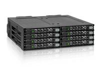 Icy Dock MB998SP-B opslagbehuizing 8x2,5 SATA behuizing voor 5,25 extern - thumbnail