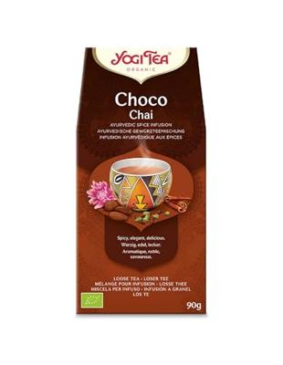Yogi Tea Choco chai (los) bio 90 Gram Yogi Tea Choco chai (los) bio 90 Gram