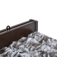 VidaXL Vliegengordijn 56x185 cm chenille bruin en beige - thumbnail