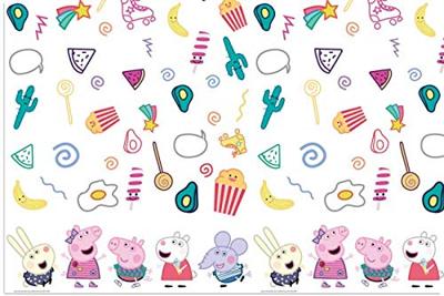 Globos Tafelkleed peppa pig