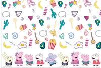 Globos Tafelkleed peppa pig - thumbnail