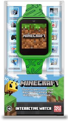 Minecraft Interactief Horloge Groen - thumbnail