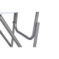 VidaXL Statafels met mdf tafelblad wit 4 st - thumbnail