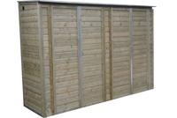 Lutrabox Hoge tuinkast 250x82x180 cm- - Hout- Lutrabox - thumbnail