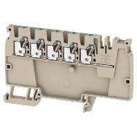 Weidmüller 1988100000 Doorgangsklem 5.1 mm Spanveer Grijs 50 stuk(s)