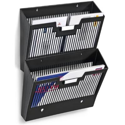 CEP First wandfolderhouder horizontaal, 1 vak, zwart