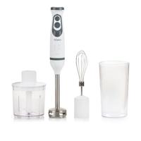 DOMO DO1089M Staafmixer 600 W Met maatbeker, Mixstaaf voor soep, Met garde, Met hakmolenopzet Wit - thumbnail