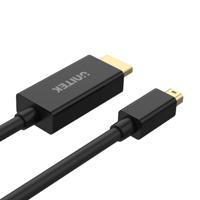 Unitek V1152A Adapter miniDP - HDMI 4K 30Hz kabel 2m - thumbnail