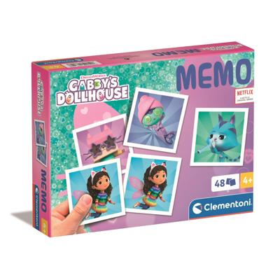 Clementoni memospel gabby&apos;s poppenhuis