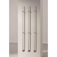 Instamat Jay Elektrische Handdoekradiator 172cm hoog 29Watt gepolijst RVS JAY004 - thumbnail