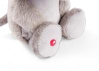 Nici knuffelnijlpaard Glubschis junior 25 cm pluche grijs - thumbnail
