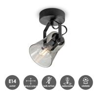 Light depot - LED opbouwspot - Edge - zwart - Outlet - thumbnail