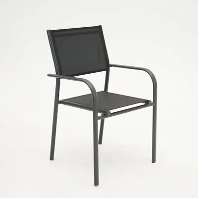 Tuinstoel DUCA Graphite/Black
