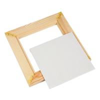 Creativ Company Canvas paneel met lijst, 20,8x20,8cm - thumbnail
