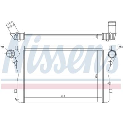 Intercooler, inlaatluchtkoeler 96420 Intercooler, inlaatluchtkoeler 96420