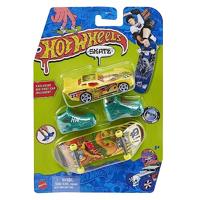 Mattel Ot Wheels Skate Collector Skate + voertuig geel - thumbnail