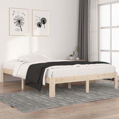 Bedframe massief grenenhout 140x200 cm