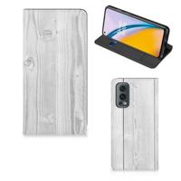 OnePlus Nord 2 5G Book | Wallet Case | White Wood - thumbnail