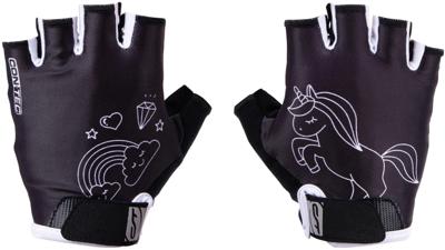 CONTEC kinderhandschuh "unicorn" ct glove unicorn black/white - m